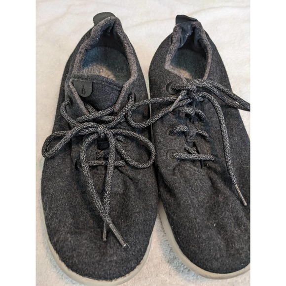 Allbirds Men's Charcoal Wool Runners Size 12 - Picture 2 of 5